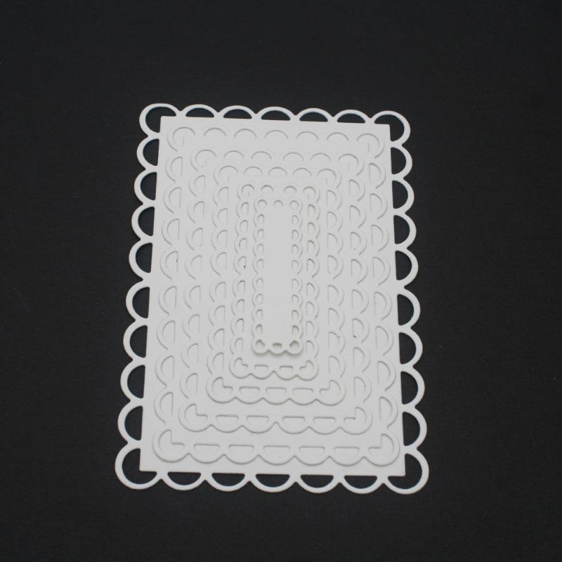DIY Die Scrapbook Metal Etching Die Multilayer Lace Greeting Card Carbon Steel Embossing Die
