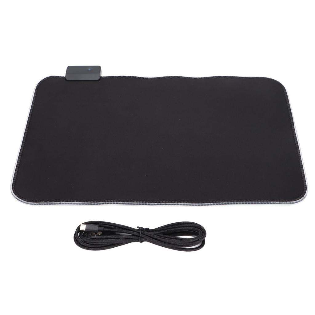 Mousepad Gaming RGB Backlight LED Keyboard Mat Glossy Waterproof Computer Supplies