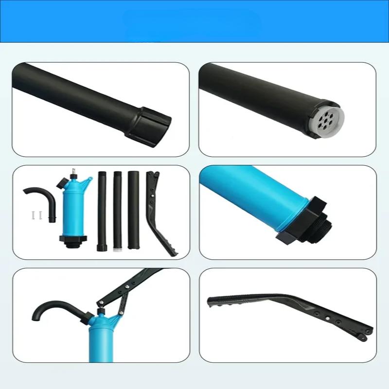 Adjustable PP Plastic Portable Anti-Corrosion Hand Pressure Oil Drum Oil Pump Hand Pressure Pump for Conveying Fuel Liquids