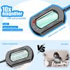 A95I-LED Lighted Desk Lamp, 10X Rectangle Magnifier Glass With Light And Stand, Flexible Gooseneck Design In 5 Color Modes