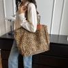 Leopard Design  Korean Fashion Shopper Big Shopping Bags for Women Handbag Lady Shoulder Bag Large Capacity Bag Girl Handbag