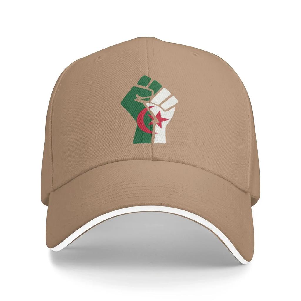 Raise Up Algeria Fight Fist Hiking Baseball Caps Women High-end Male Beach Coquette Hat Hip Hop Trucker Cap