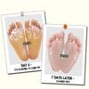 [KOREA AUTHENTIC] [DOUBLE&ZERO] Double Effect Foot Feeling Mask 1P 3P 5P