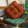 Bohemian Thick Floor Cushion Lazy Sitting Pad Moroccan Window Cushion Cotton Seat Cushion