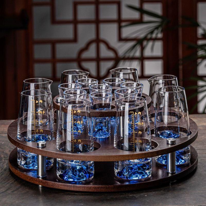 Luxury Crystal Baijiu Decanter and Glass Set
