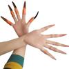 Witch Fingers Nails Halloween Costume Props Fake Witch Nose for Party Club