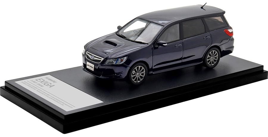 INTERALLIED Hi Story Scale Subaru EXIGA Dark Amethyst Galaxy Finished Model 1/43 2.0GT (2008) (HS518PP)