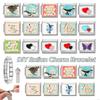 New Creative Whale Words Butterfly Star Heart Italian Charm Links Fit 9mm Bracelet Stainless Steel Women DIY Making Jewelry Gift