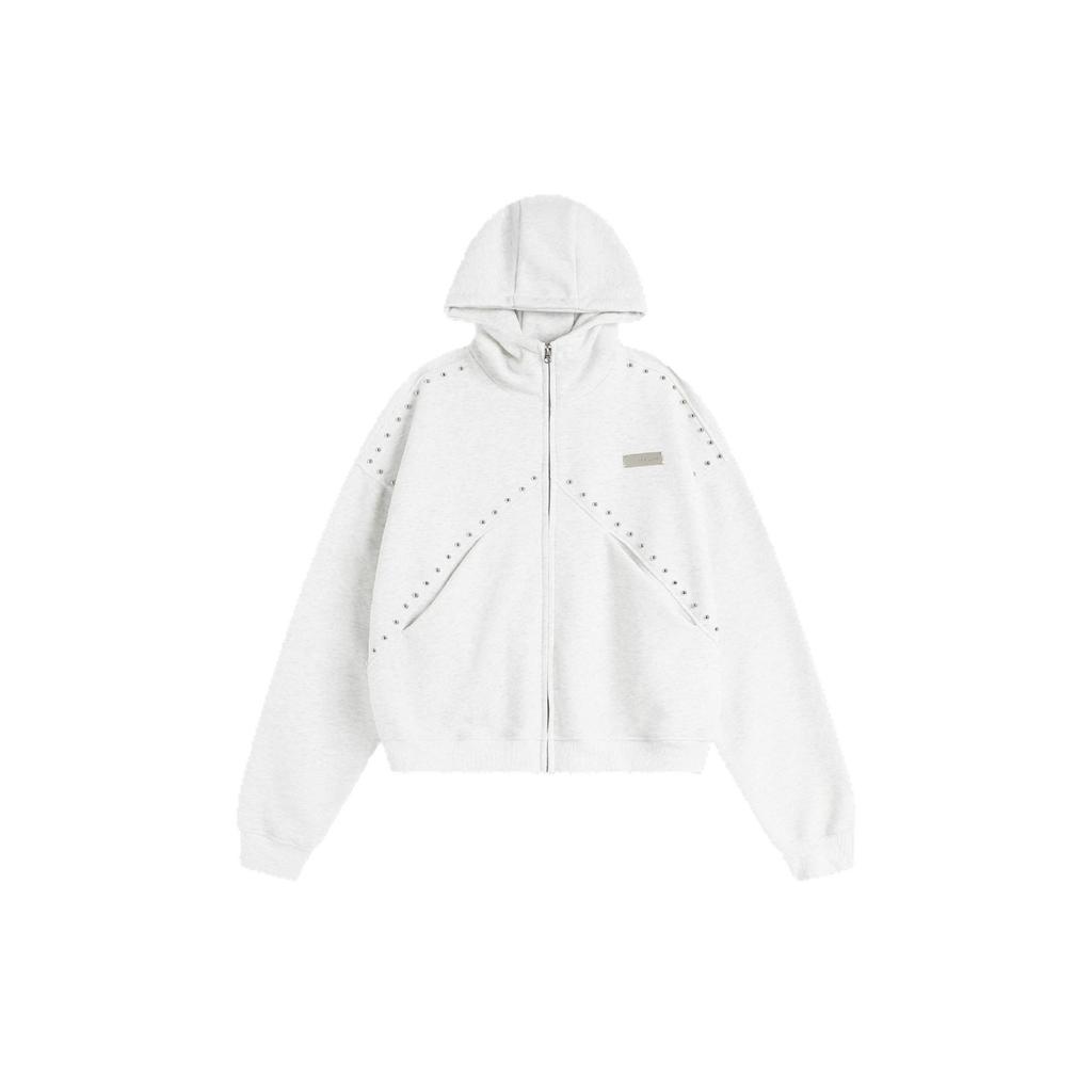 Autumn and Winter New Men's and Women's Loose Hooded Cardigan Jacket