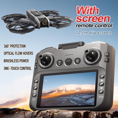 Jauns S156 profesionāls drons 8K WIFI FPV ESC HD aerofotografēšana RC lidmašīna bezsuku šķēršļu apiešana divu kameru kvadrokopters rotaļlieta dāvana