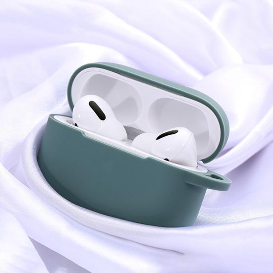 נרתיק מגן לאוזניות תואמות בלוטות' סיליקון נייד עמיד בפני זעזועים עבור Airpods Pro