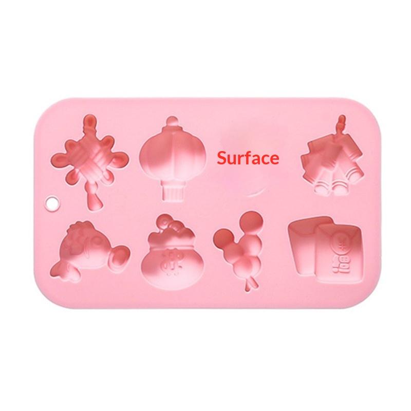 

New Year Chinese Horse Zodiac Get Rich Soon Gypsum Ornament Candle Mold Spring Festival DIY Horse Candle Silicone Mold Success