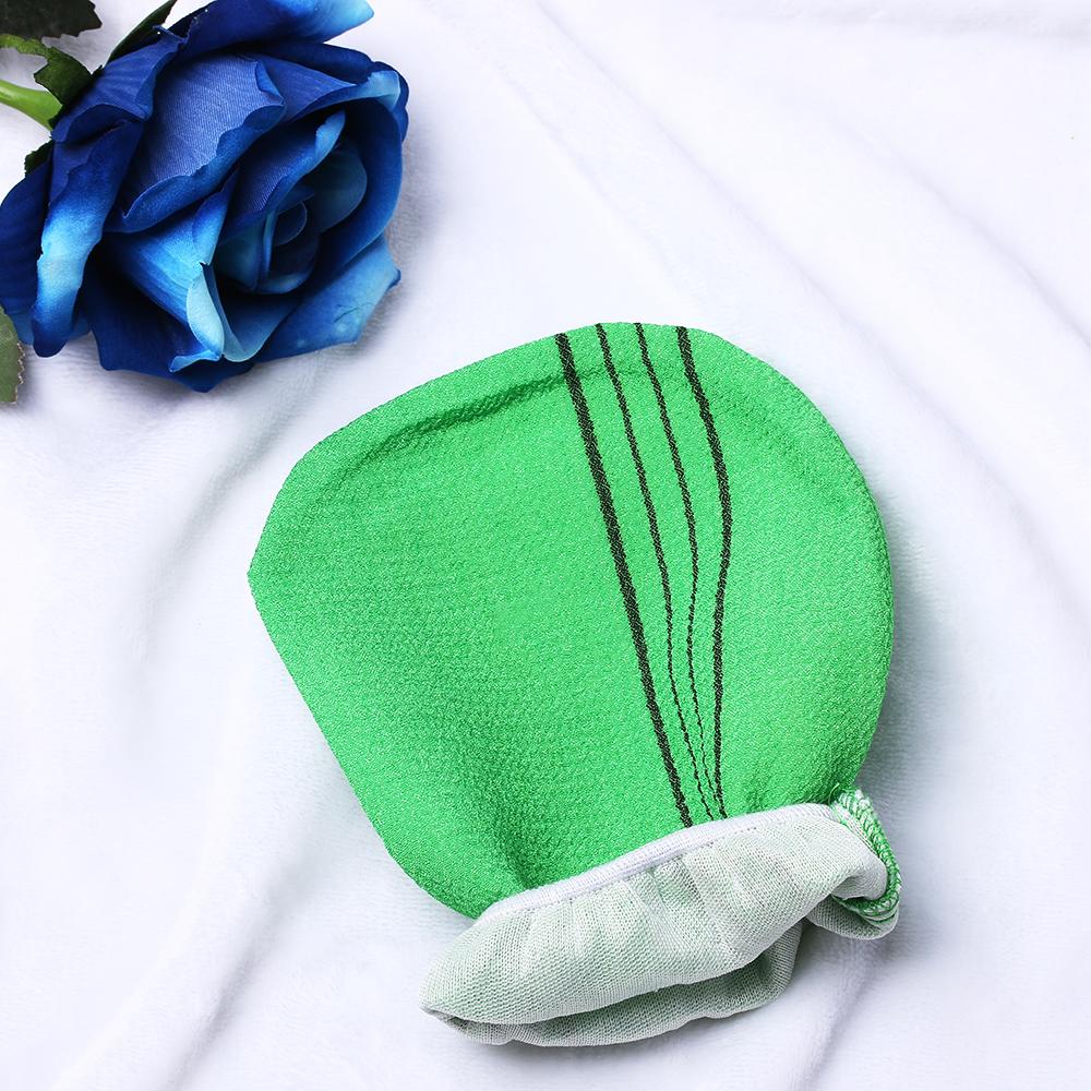 Smooth Skin Viscose Fiber Massage Shower Scrubber Exfoliating Towel Body Rub Bath Glove