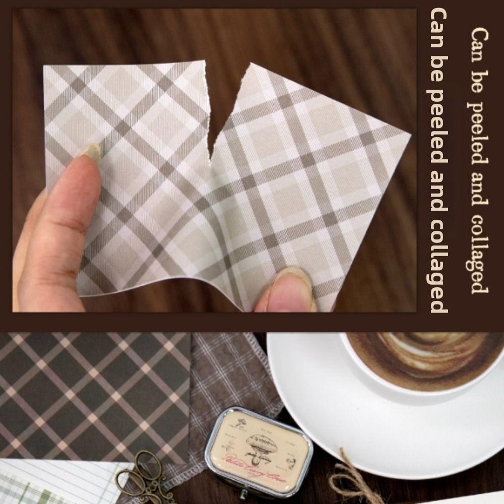 40pcs/pack DIY Journaling Material Paper Aesthetic Pastel Vintage Base Paper