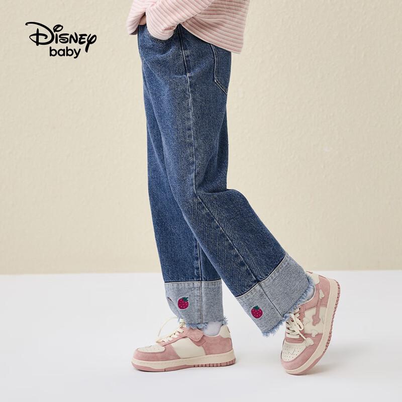 Disney Girls' Straight Leg Denim Jeans