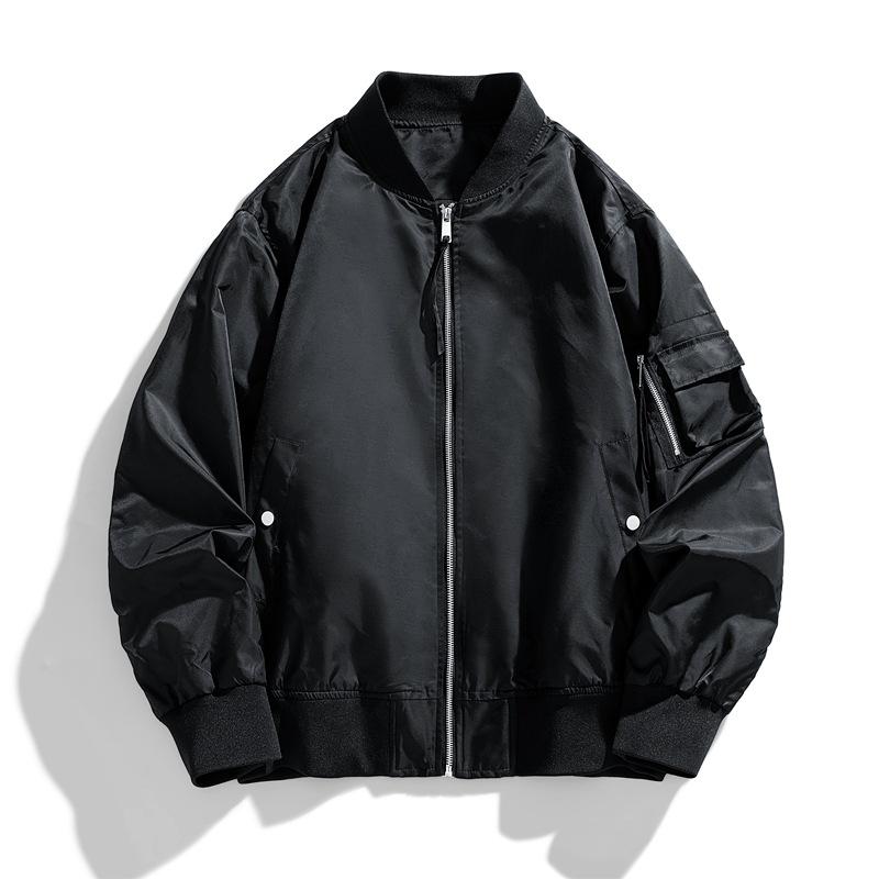 

Пальто для пары с Западного побережья, Универсальная американская бейсбольная форма, Бомбер с подплечниками, Мужской осенний топ 3XL