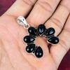Black Onyx Jewelry, 925 Solid Sterling Silver Pendant Handmade Gemstone Jewelry, Gifts For Wife Brand New Pendant