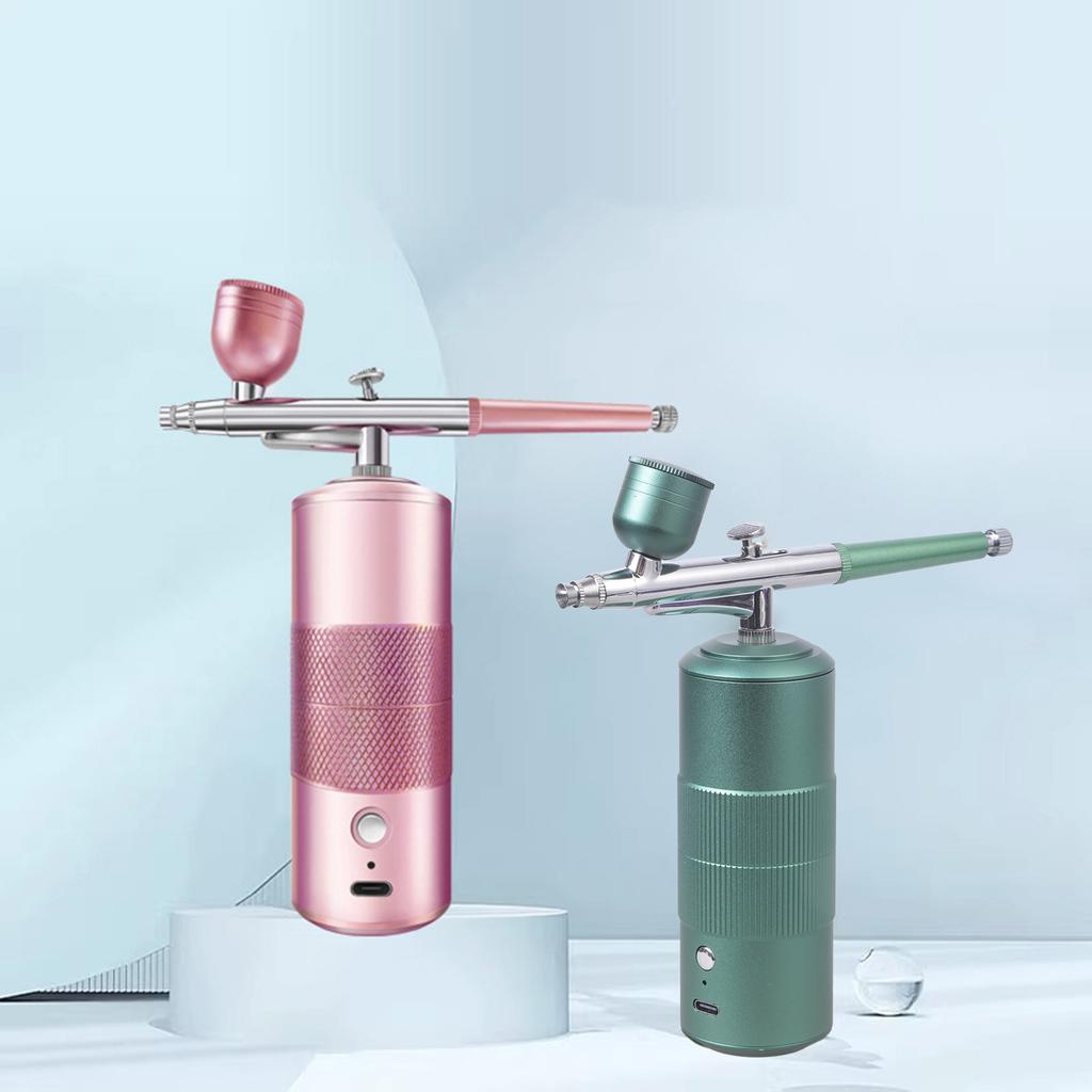 Airbrush-Set mit Kompressor, kabellose Hochdruck-Airbrush-Pistolen, tragbarer Double-Action-Airbrush-Kompressor, Handheld