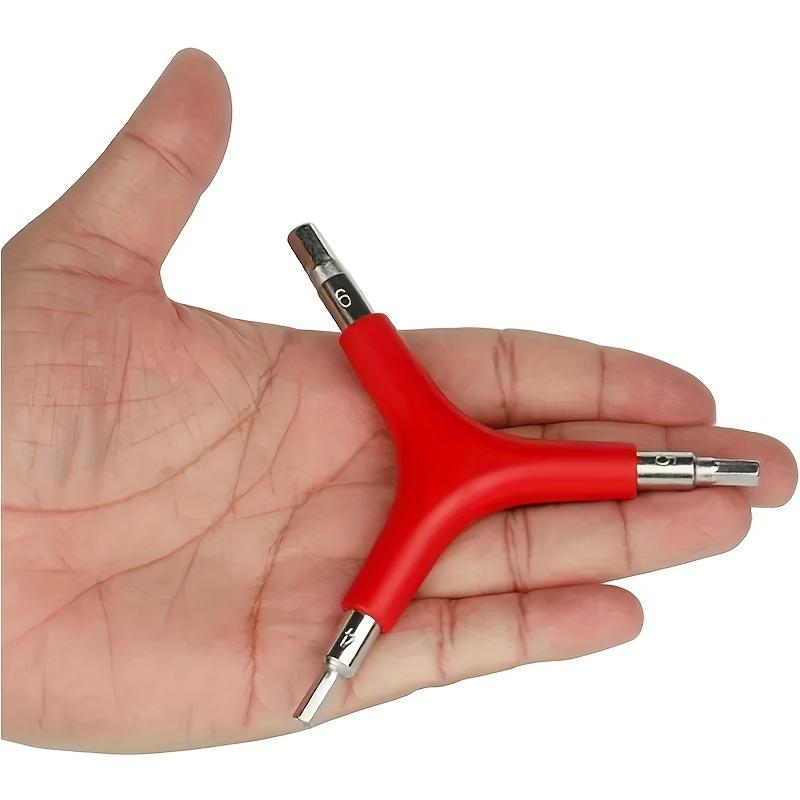 Universal Triangular Allen Wrench 3-Prong Hex Key Tool for Bicycle Maintenance Hexagon Spanner
