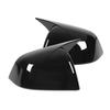 Side Rearview Mirror Cover High Glossy Door Exterior Wing Mirror   Replacement for     2020 to 2023