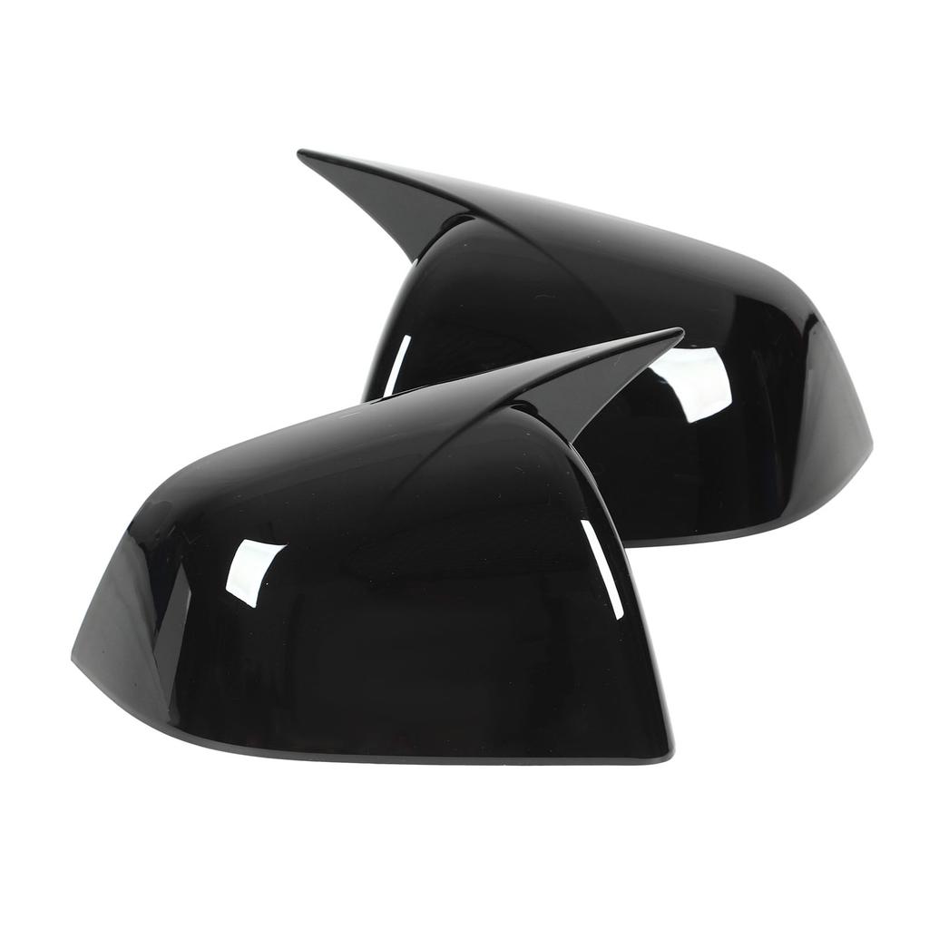 Side Rearview Mirror Cover High Glossy Door Exterior Wing Mirror   Replacement for     2020 to 2023