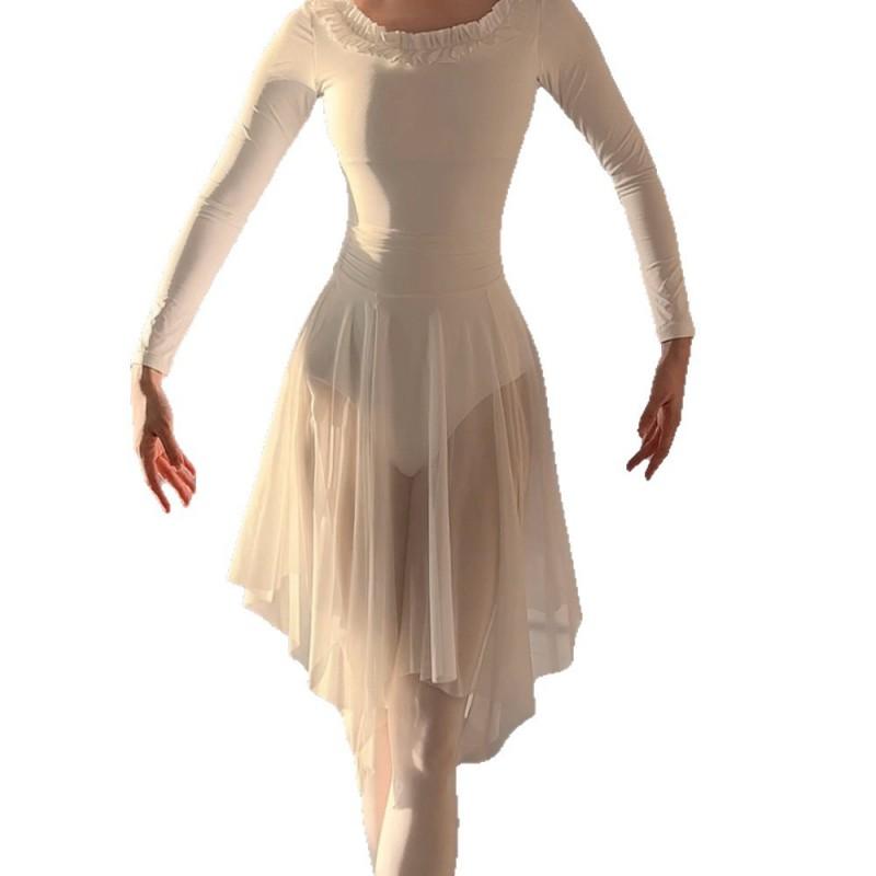 Adult Printed Ballet Skirt Dancewear Stage Performance Practice