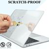 Kristallklares Laptop-Case für Macbook Air 13,6 M4 15 M3 Hartschalen-Cover für Mac Book Pro 13 M1 M2 14 M4 16 2025 Hülle Zubehör