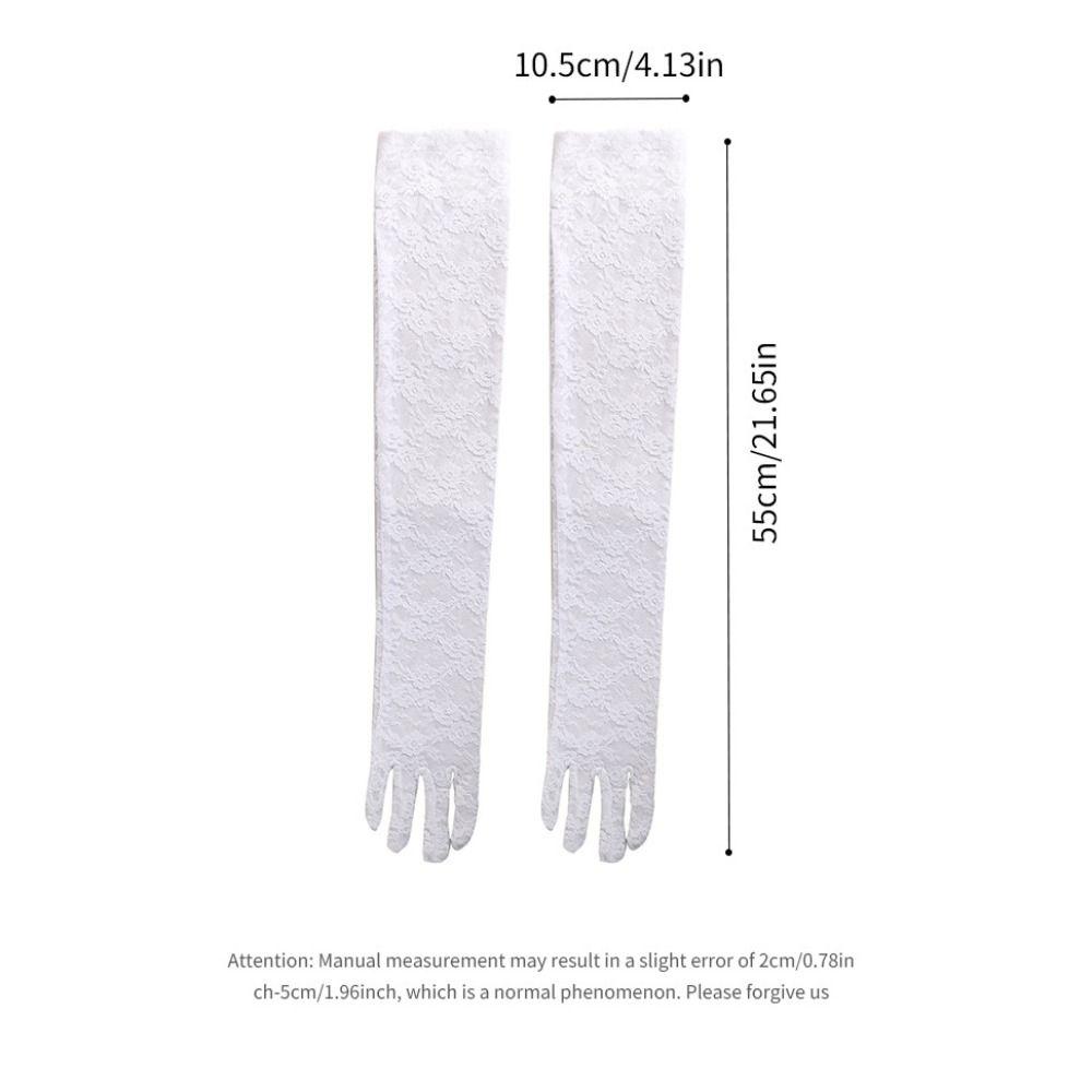 Elegant Bridal Gloves Long Lace Gloves Vintage Wedding Mittens  Wedding Ceremony