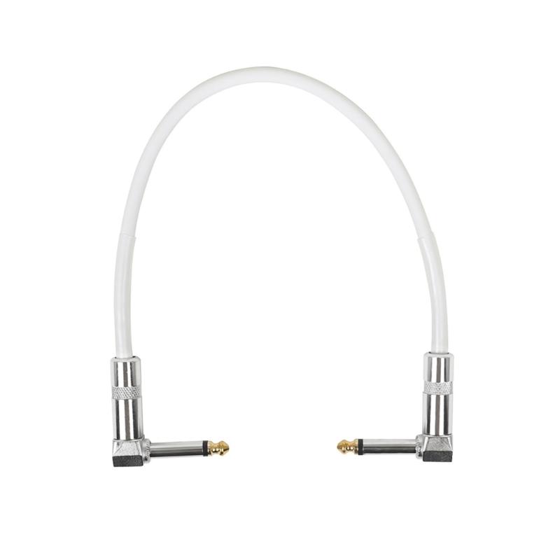 

Low Noise Quality Guitar Patches Cable Right Angle Guitar Patches Cables Professional Patches Cables for Guitar Pedals белый