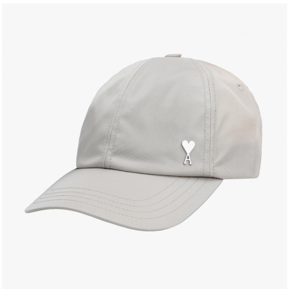 Ami Ucp268 Heart Logo Stud Cap Pa0037 A036