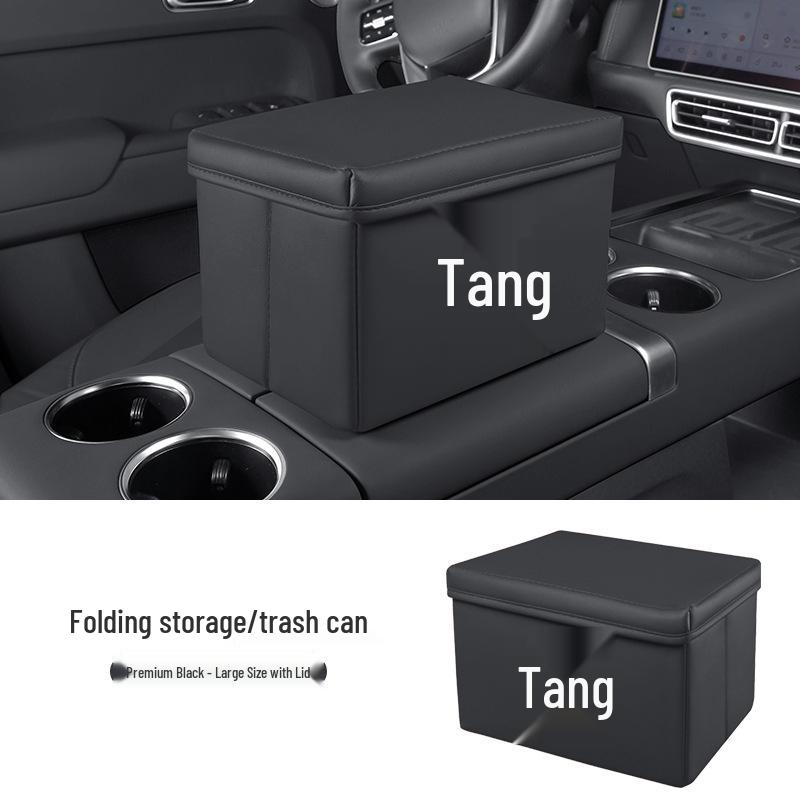 Foldable Car Trash Can and Storage Bag for BYD Tang EV/PRO/PLUS/L