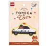 Патч Pioneer Tomica Tsumupapa Патрульная машина 34 мм x 63 мм x Тип (1 патч) (2.5" 2.4"), Наклейка/Приутюживаемая (TM650-TOM60)
