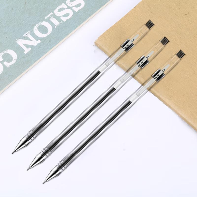 Deli S40 0.3mm Retractable Gel Pen