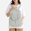 Men Solid Color Backpack Women's Large Capacity Lightweight Backpack Student Travel Bag
