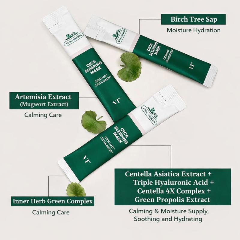 VT COSMETICS Cica Sleeping Mask 4ml X 12 Pcs