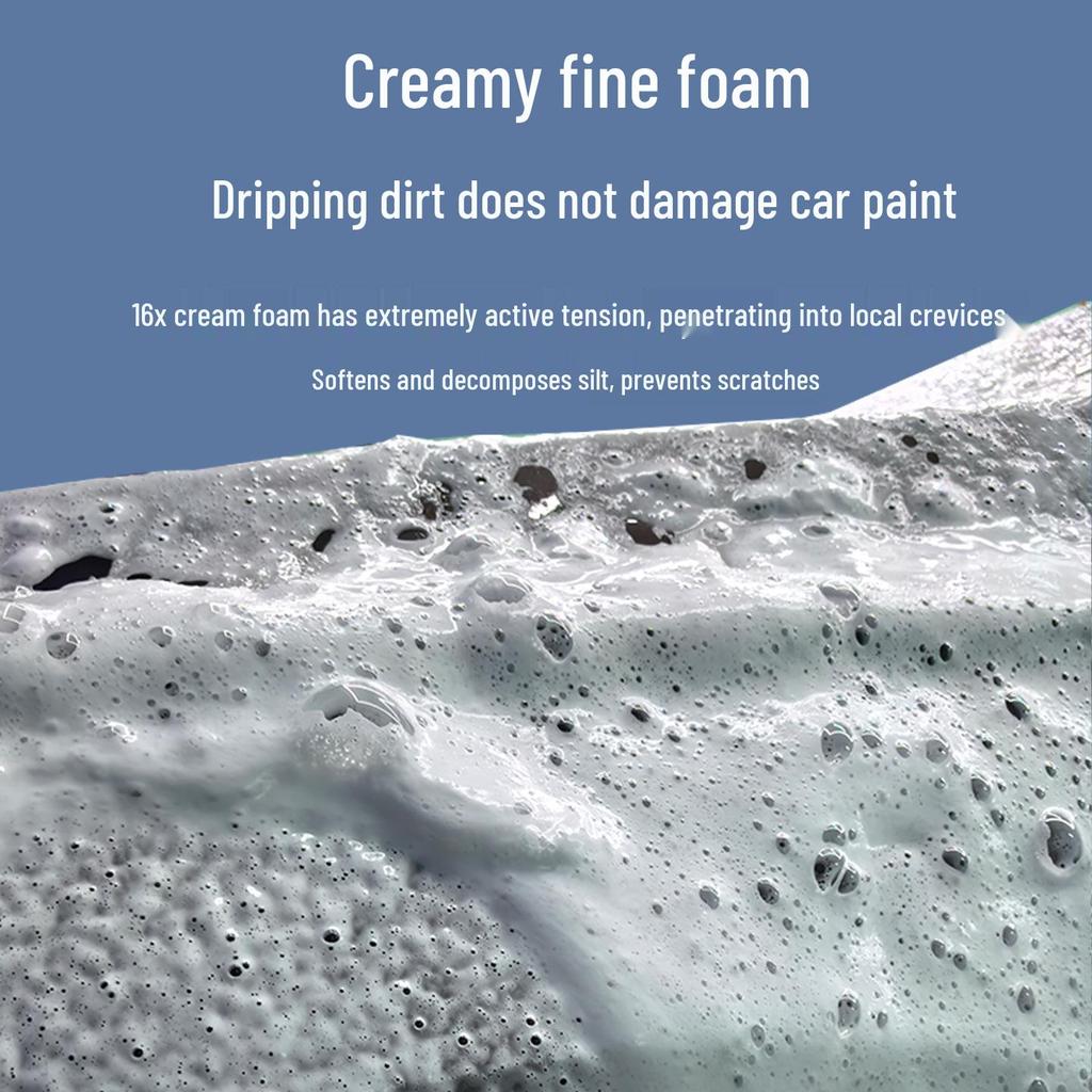 High-Foam Car Wash Spray for Powerful Stain Removal