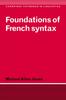 Libro Foundations of French Syntax