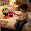 Plüsch Bruno Alina Kuscheltier mit weichem kurzem Fell für Kinder und Jugendliche