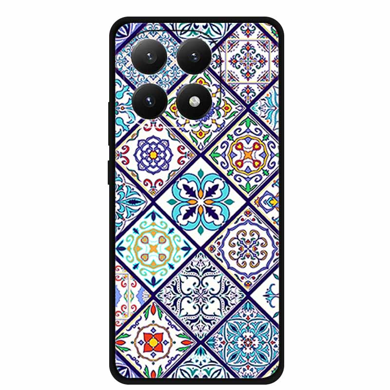 3D TPU Case For Xiaomi 15T 15 T 5G Relief Flowers Coque Embossed Blossoms Funda Silicone Soft Back Phone Cover For Xiaomi15T