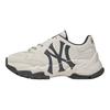 MLB Synthetic Leather Chunky Sneakers Unisex 3ASHCV16N-50IVS