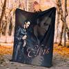 Elvis Flanelldecke Weich Warm Ganzjahresdecke, Design für Camping, Autoreisen, Wandern Sofa, Bett, Büro Perfektes Geschenk für Partys