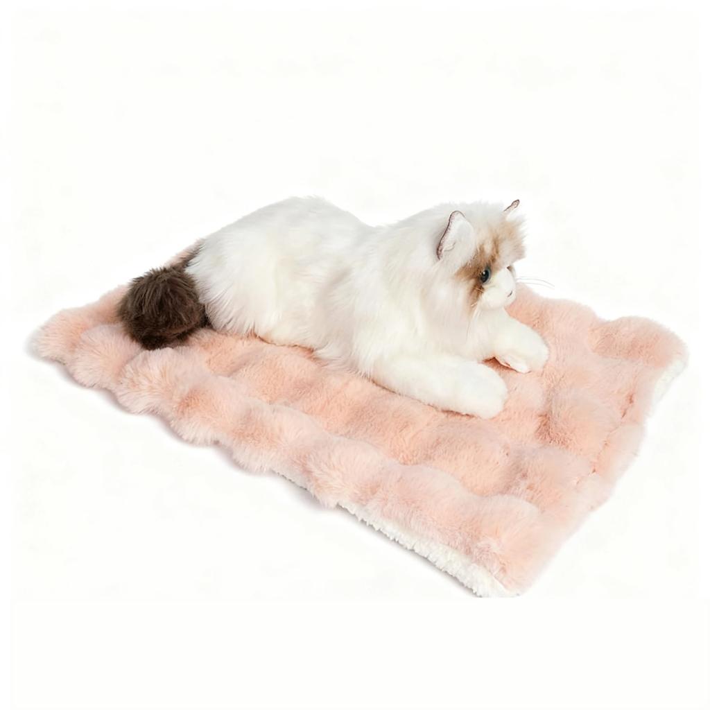 Fluffy and Soft All Season Universal Pet Blanket Washable and Easy To Clean Cat Sleeping Pad Winter Thick and Warm Dog Blanket