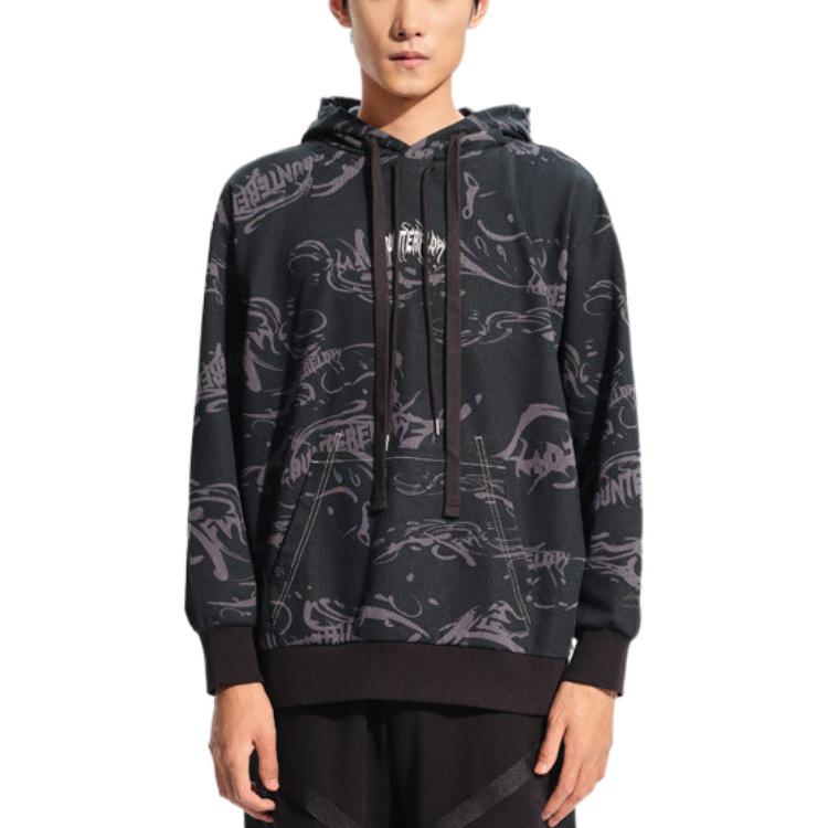 Li Ning Sweatshirt Unisex Black AWDSI43-2