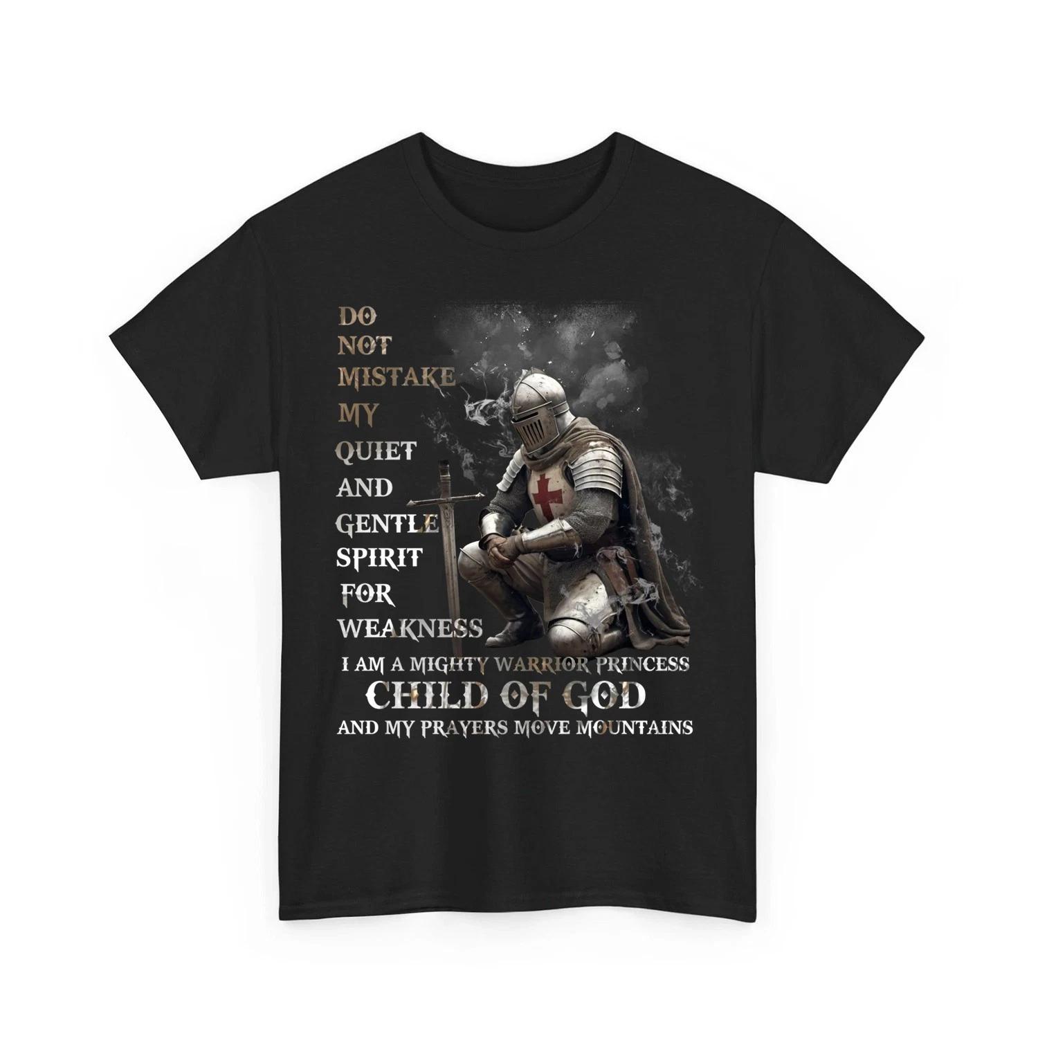 The Devil Saw Me With My Head Down And Thought He d Won Knight Templar T-Shirt S