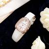 1pc-Fashion Snake Shaped Dial Women's Watch Casual Leather Strap Women's Quartz Watch