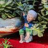Fisherboy Garden Decoration Patio Sculpture Decoration Outdoor Lawn Home Fishing Boy Decorative Sculpture For Home Offices Yard