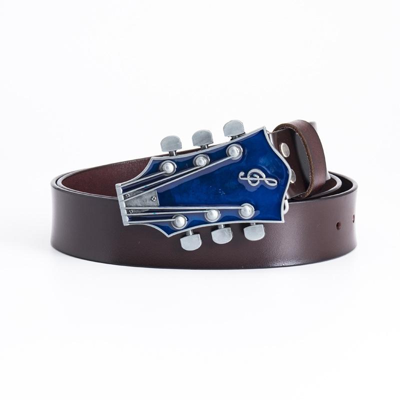 Band Belt Zinc Alloy Belt Nightclub Men's Personality Fashion Pants Buckle