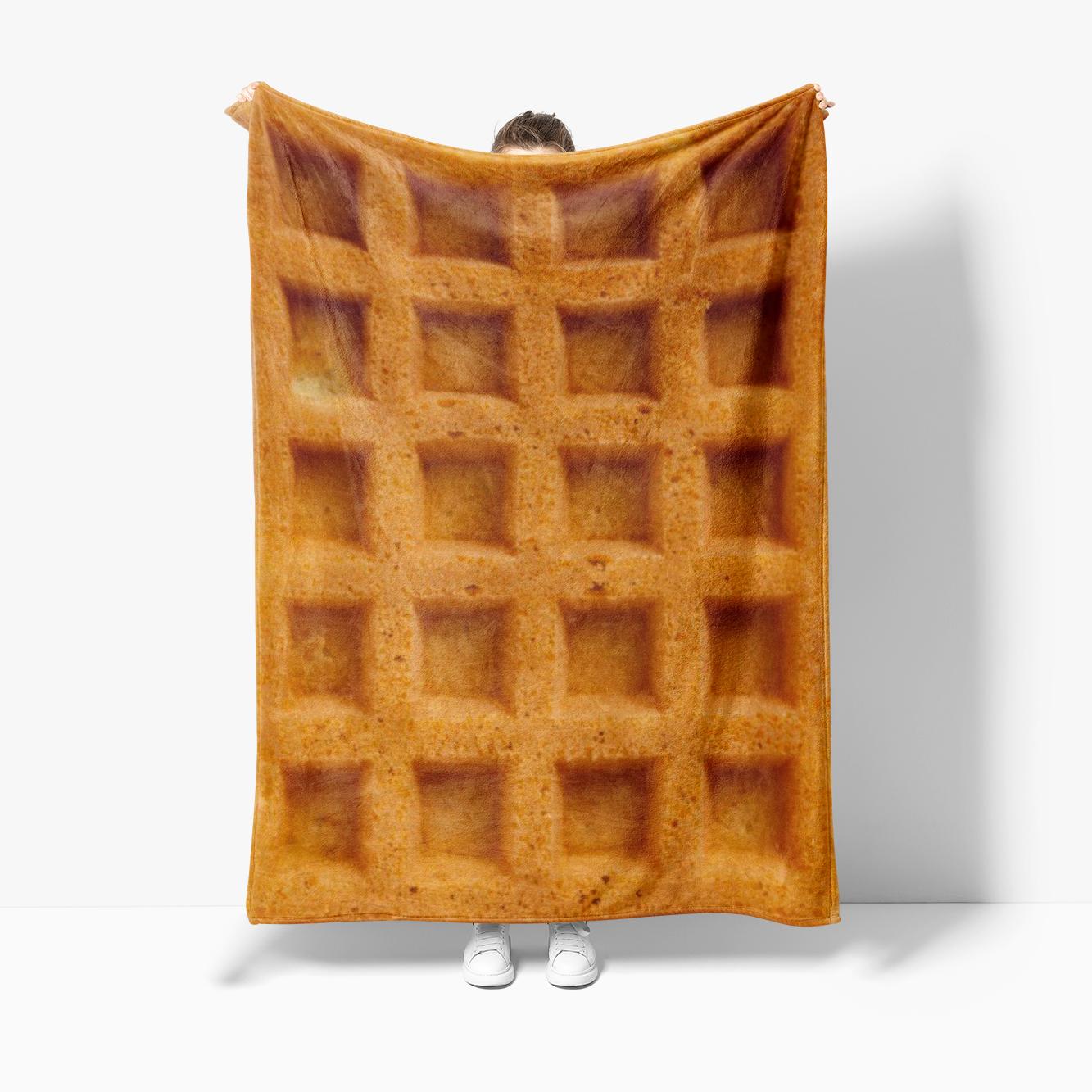 

Delicious Food Cookies Candies Soft Flannel Blanket Suitable sofa living room office bedroom,Perfect Gift 75x90cm