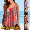 Damen Zweiteiler Tankini Set Neue Frau Sexy Bikinis Set Sommermode Große Größe Monokini Bademode Bikini Damen Badeanzüge