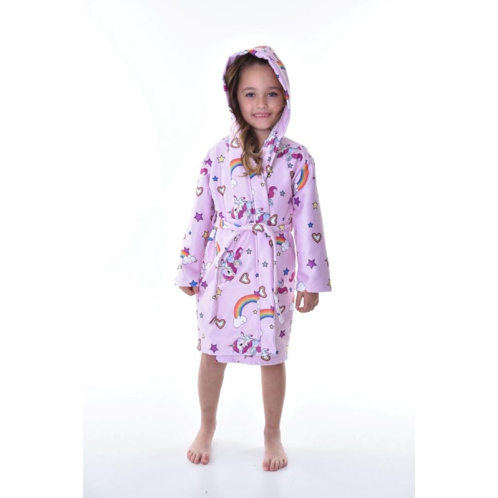 Girl's Bathrobe Unicorn